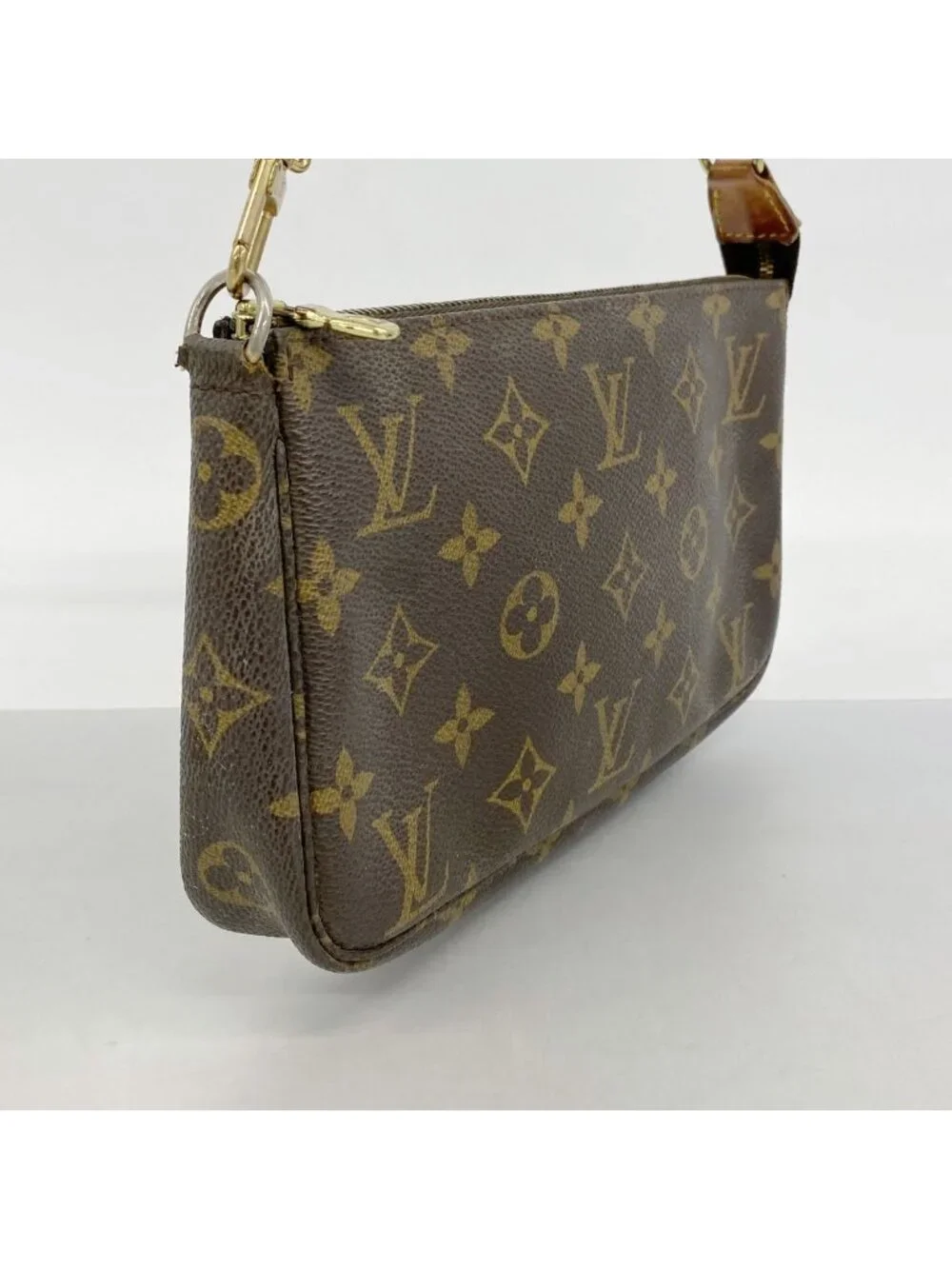 Louis Vuitton Pouch Monogram Pochette Accessoires Brown